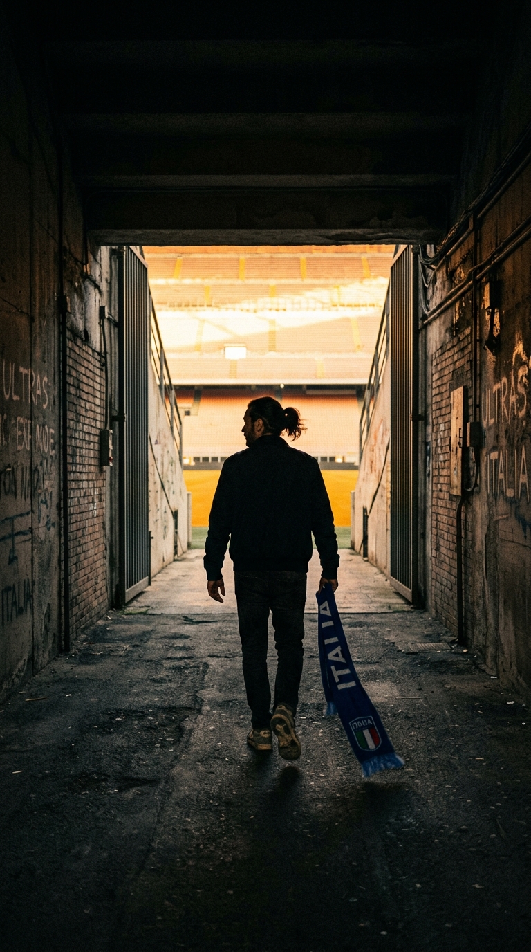 Baggio caminando solo por un túnel vacío: la profecía cumplida